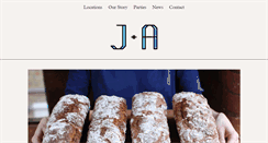 Desktop Screenshot of jandacafe.com